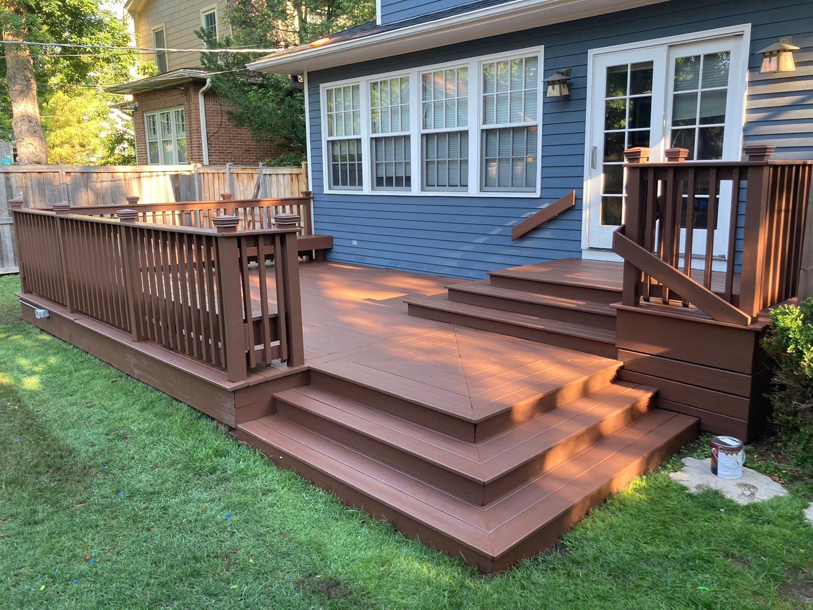 Deck after